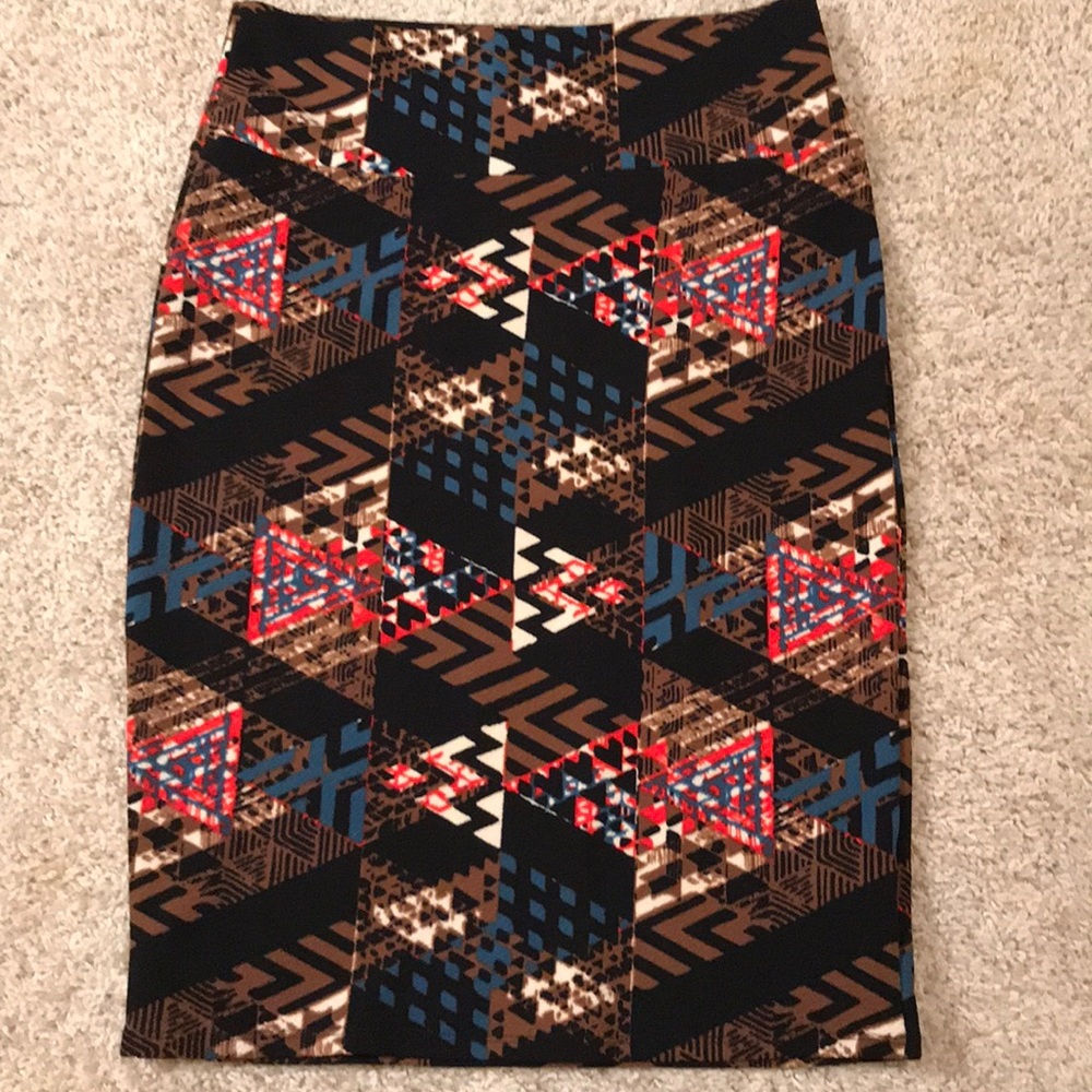LuLaRoe Cassie Skirt sz L